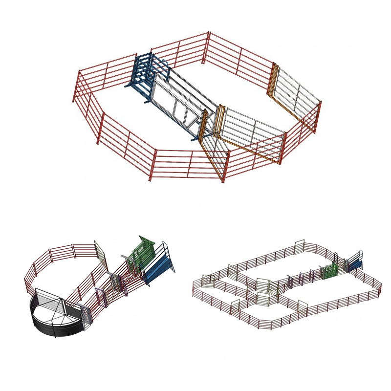 Farming System & Sustainable Agriculture - Cattle Handling System Livestock Management Complex