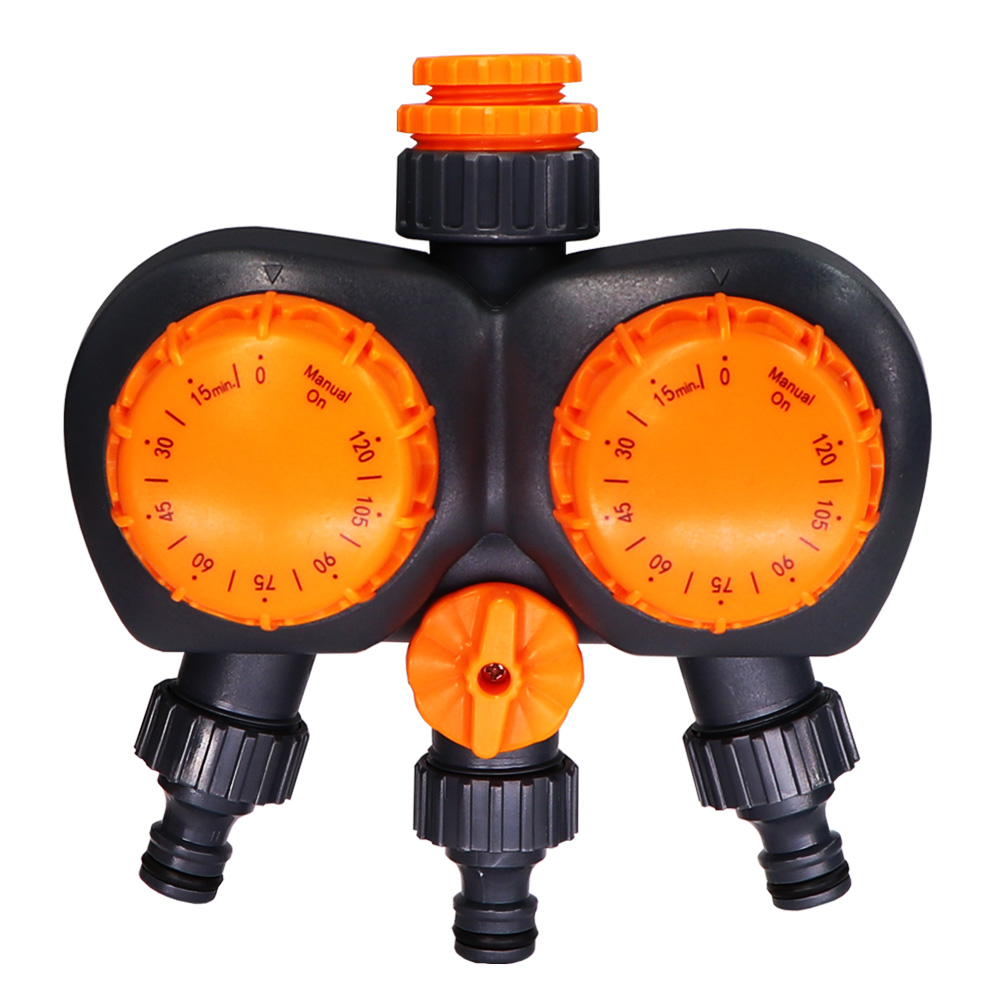Irrigation Drip Tape - Garden Mechanical 3-Way Timer with Double