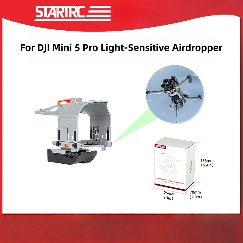 Drone Crop Sprayer - For DJI Mini 5 Pro Photosensitive