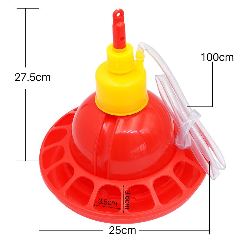 Chicken Nipple Drinker - 1 Set Chicken Duck Goose Broiler