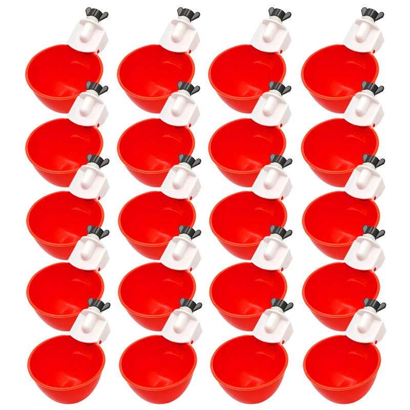 Chicken Nipple Drinker - 5/10/20Sets Chicken Water Drinker Bowl Automatic