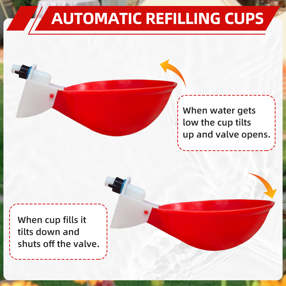 5-20Pcs Automatic Chicken Duck - Chicken Nipple Drinker review and price