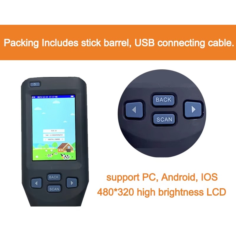 134.2kHz ISO11784/5 RFID Stick - Livestock Ear Tag review and price