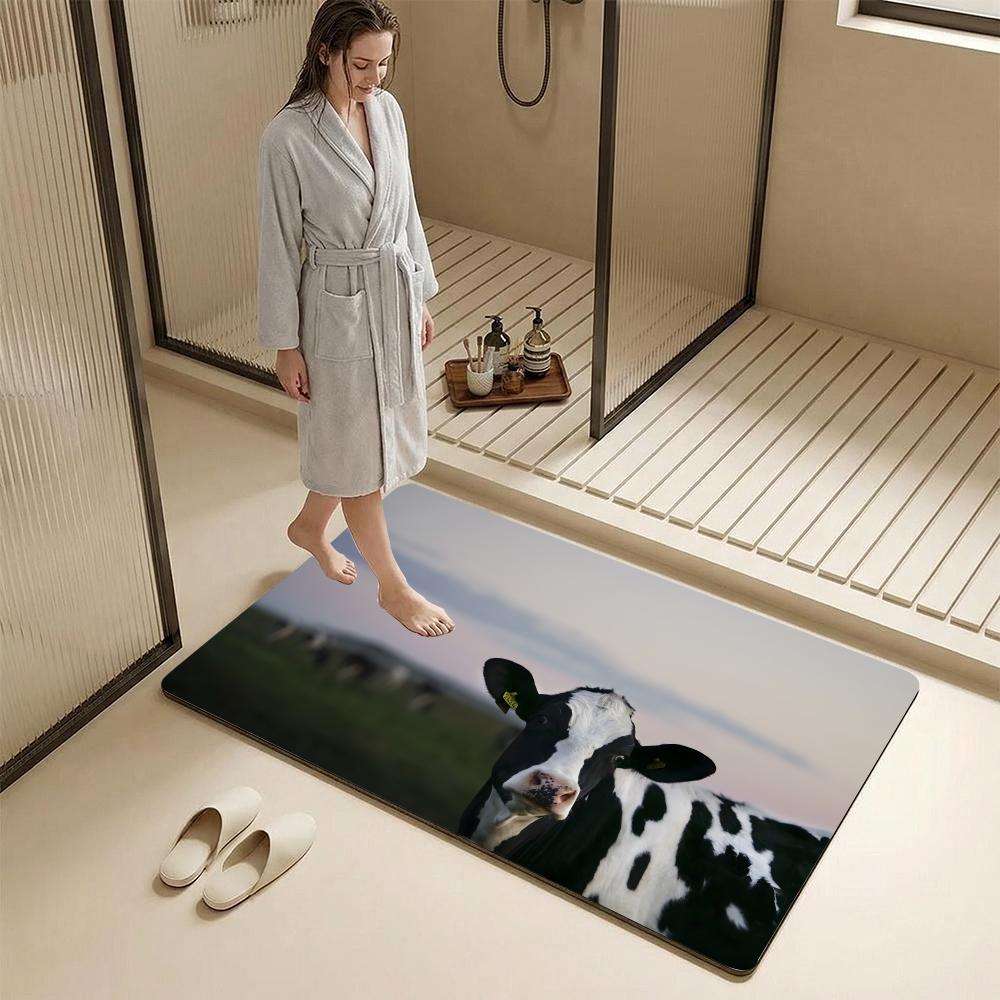 Abstract Cow Animal KWaii Floo - Cow Mat Rubber review and price