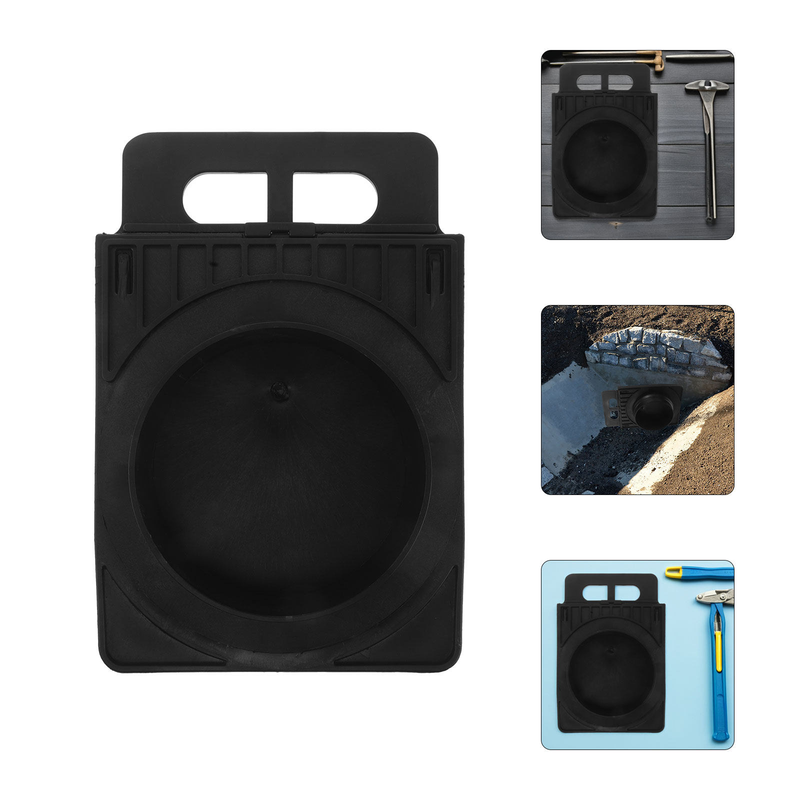 Black Plastic Farm Drainage Ou - Farming Agriculture & Cooking review and price