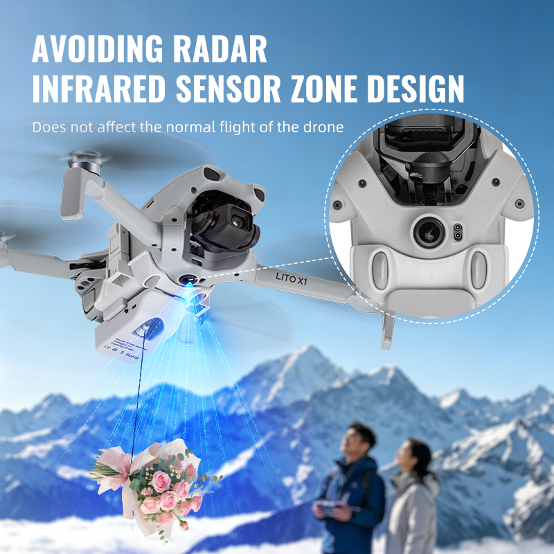 12KM Airdrop System For DJI Li - Drone Crop Sprayer review and price
