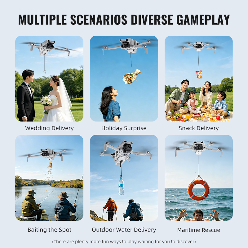 12KM Airdrop System For DJI Li - Drone Crop Sprayer review and price