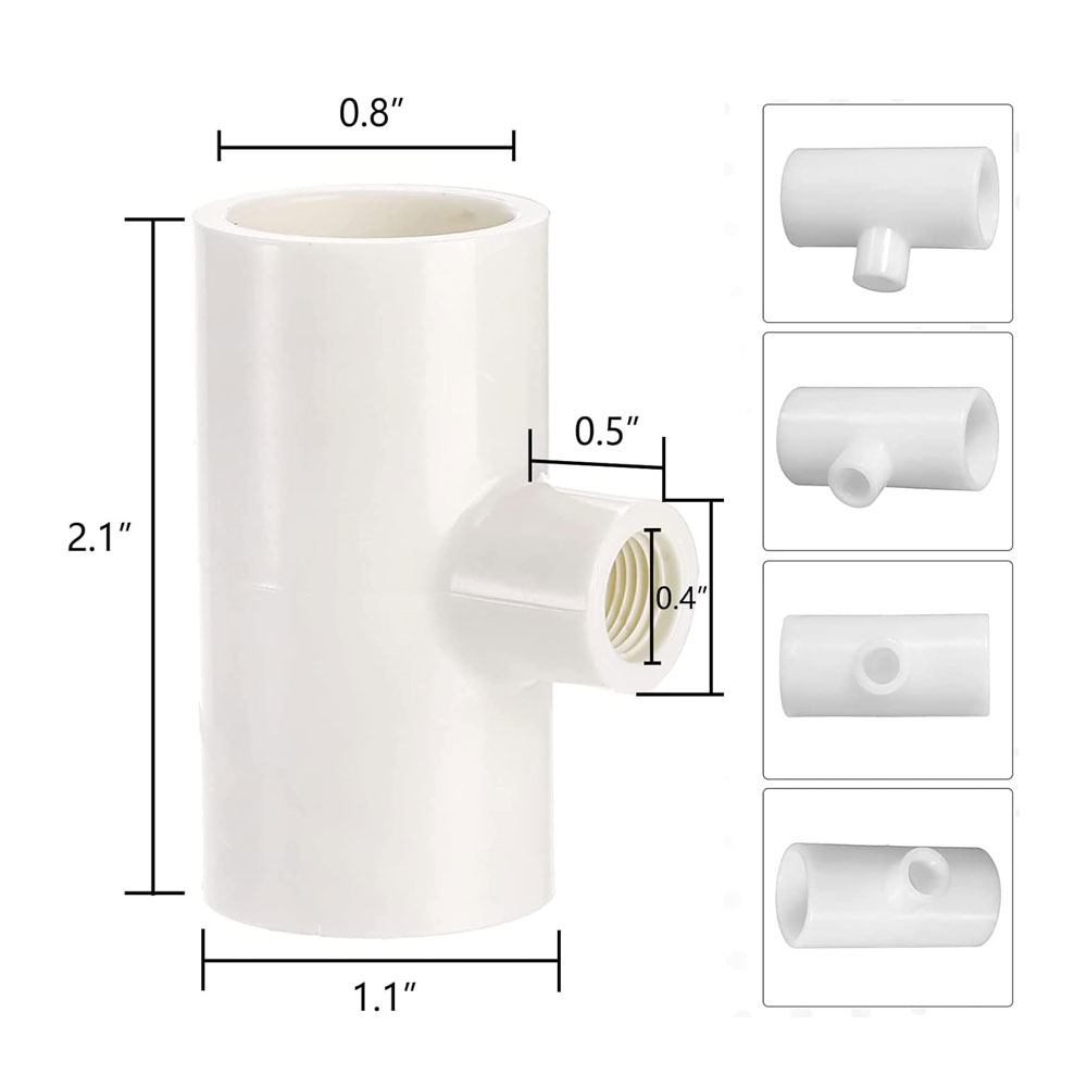 Chicken Waterer PVC Tee Fittin - Chicken Nipple Drinker review and price