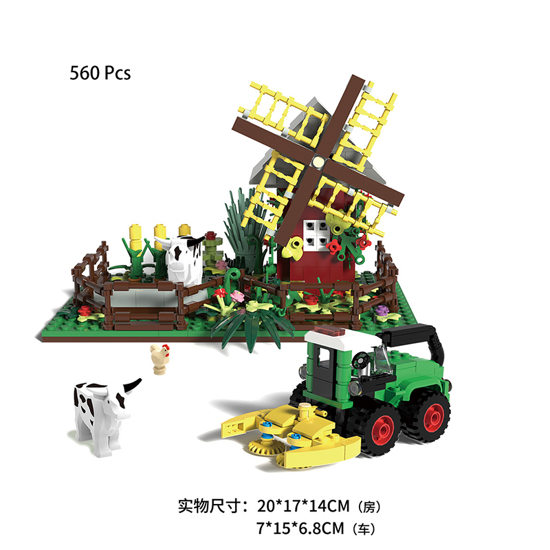 Happy Ranch MOC Building Block - Is Farming Under Agriculture review and price