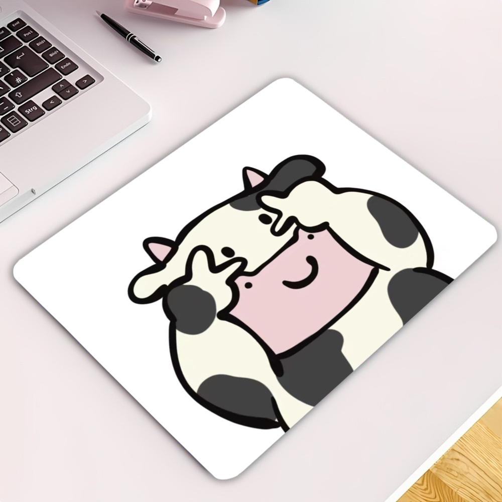 Cute  Cat Cow Gesture Pattern  - Cow Mat Rubber review and price