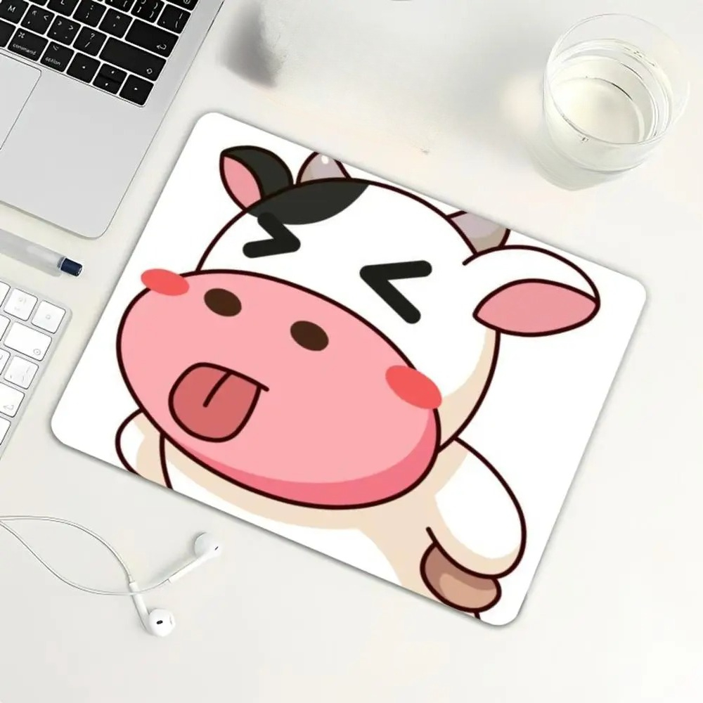 Cute  Cat Cow Gesture Pattern  - Cow Mat Rubber review and price