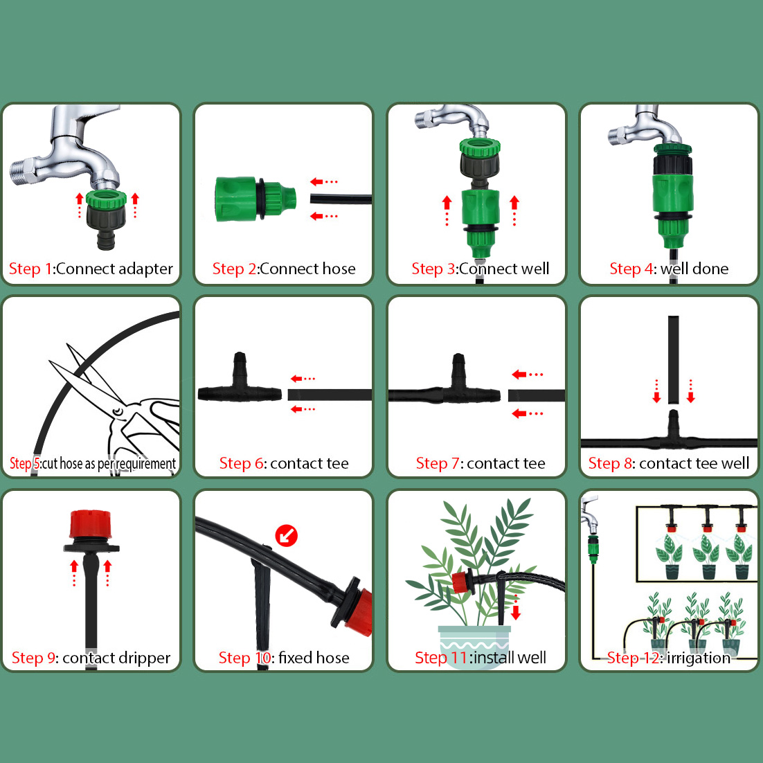 Greenhouse 15M-30M DIY Drip Ir - Irrigation Drip Tape review and price