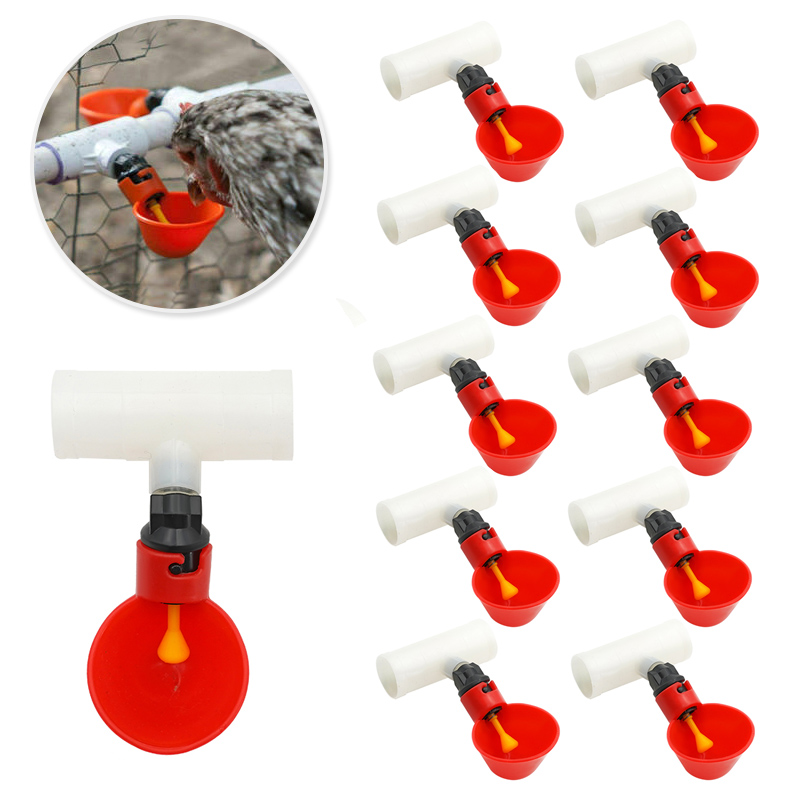 10Pcs Automatic Chicken Quail  - Chicken Nipple Drinker review and price