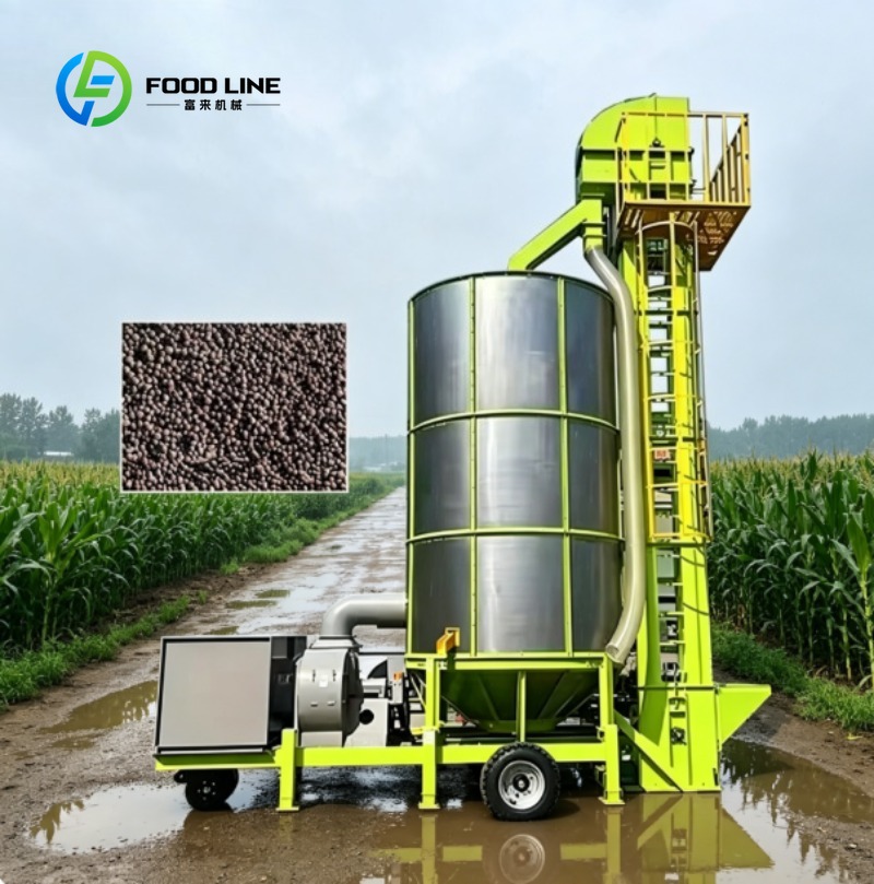 Mobile Grain Dryer with Hot Ai - Agriculture Farming New Technology review and price