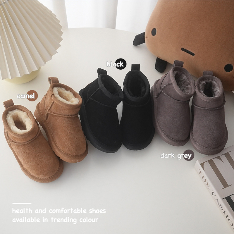 Children Winter Snow Boots Bab - Cow Mat Rubber review and price