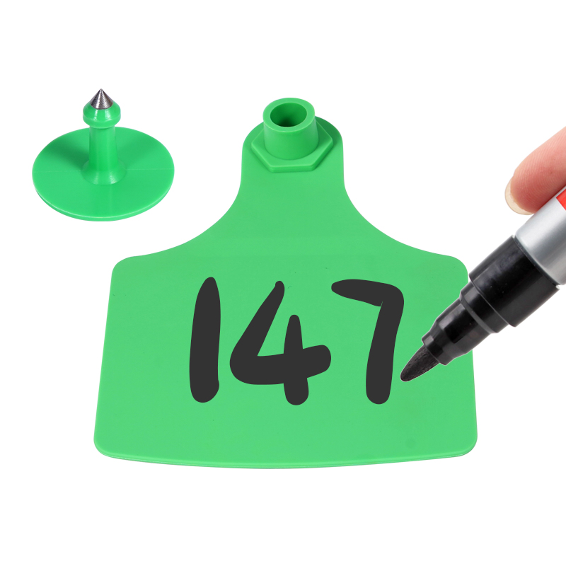 100Pcs Cow Ear Tag Large Size  - Livestock Ear Tag review and price