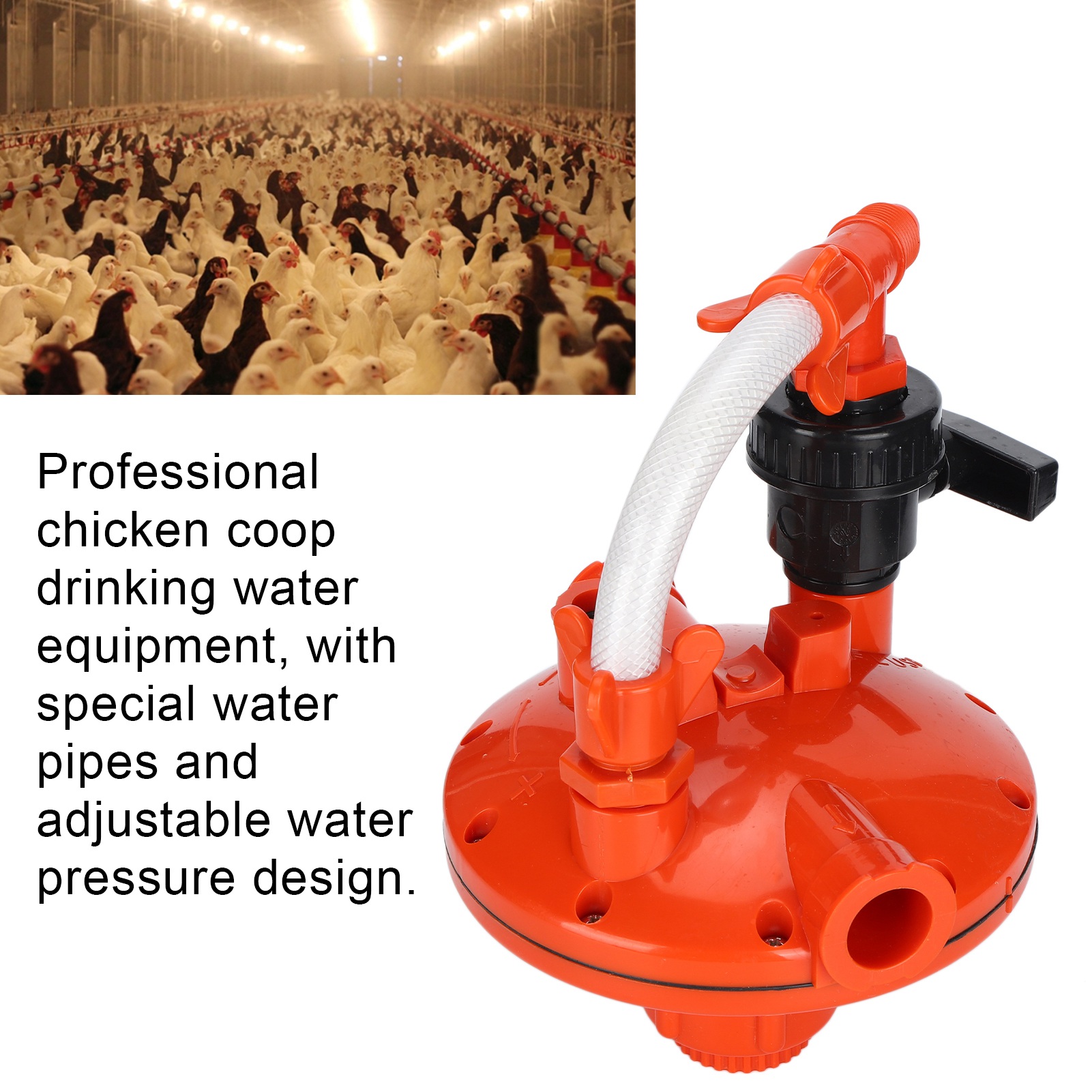 Farm Water Pressure Regulator  - Chicken Nipple Drinker review and price