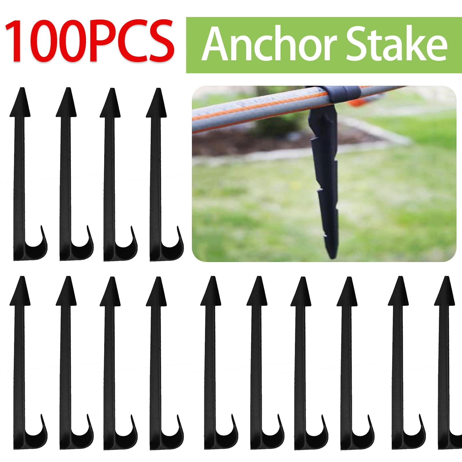 100pcs J Hose Holder Micro Irr - Irrigation Drip Tape review and price