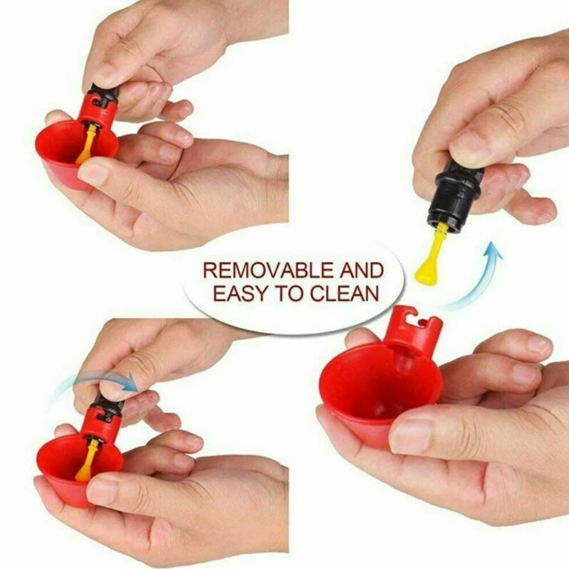 4Pcs Automatic Chicken Quail D - Chicken Nipple Drinker review and price