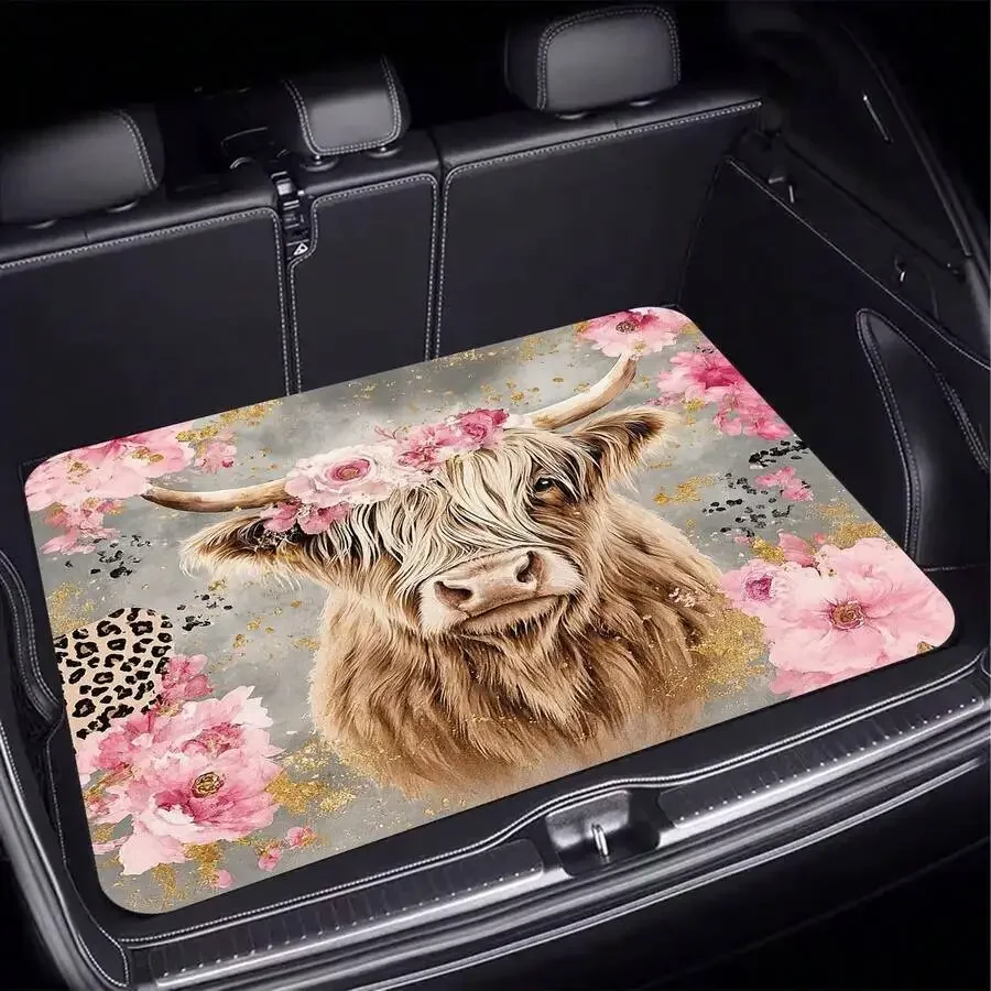 1 Piece, Scottish Highland Cow - Cow Mat Rubber review and price