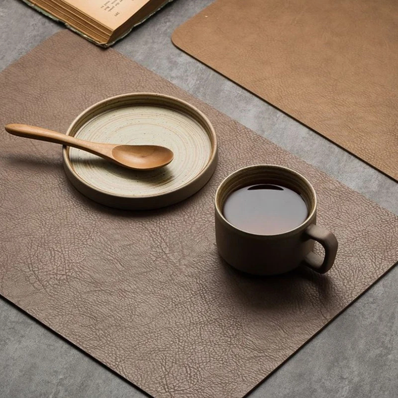 Reusable Leather Table Mat For - Cow Mat Rubber review and price