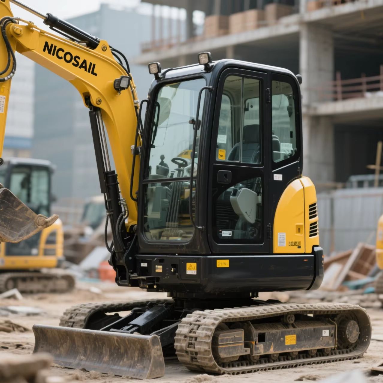 1-Ton Diesel Mini Excavator Ad - Agriculture Farming New Technology review and price