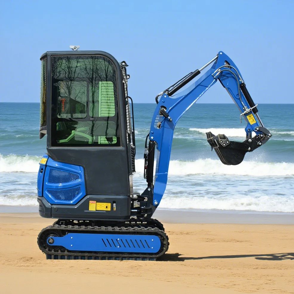 1-Ton Diesel Mini Excavator Ad - Agriculture Farming New Technology review and price