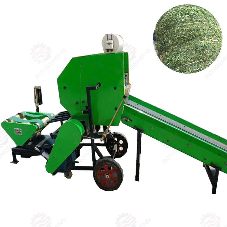 Mobile Integrated Silage Baler - Agriculture Farming Process review and price