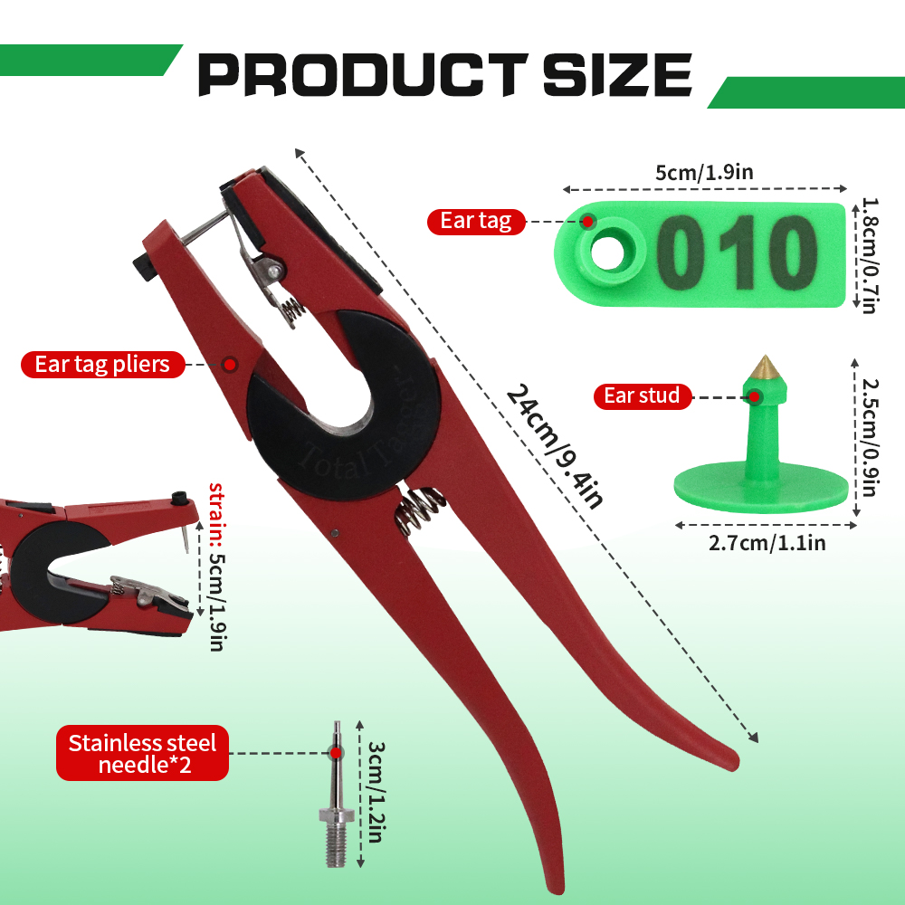 100PCS Sheep Ear Tag Pliers 00 - Livestock Ear Tag review and price