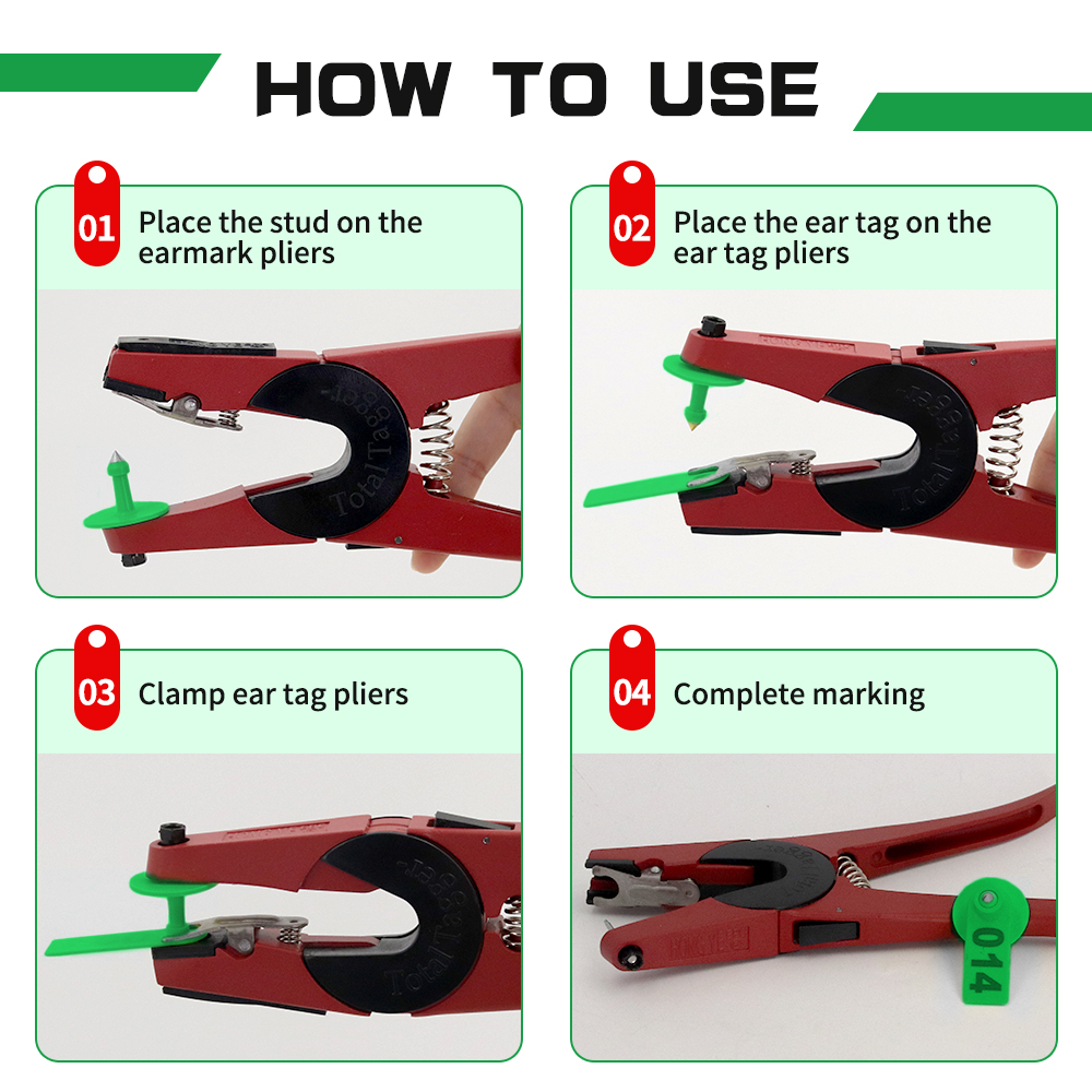 100PCS Sheep Ear Tag Pliers 00 - Livestock Ear Tag review and price
