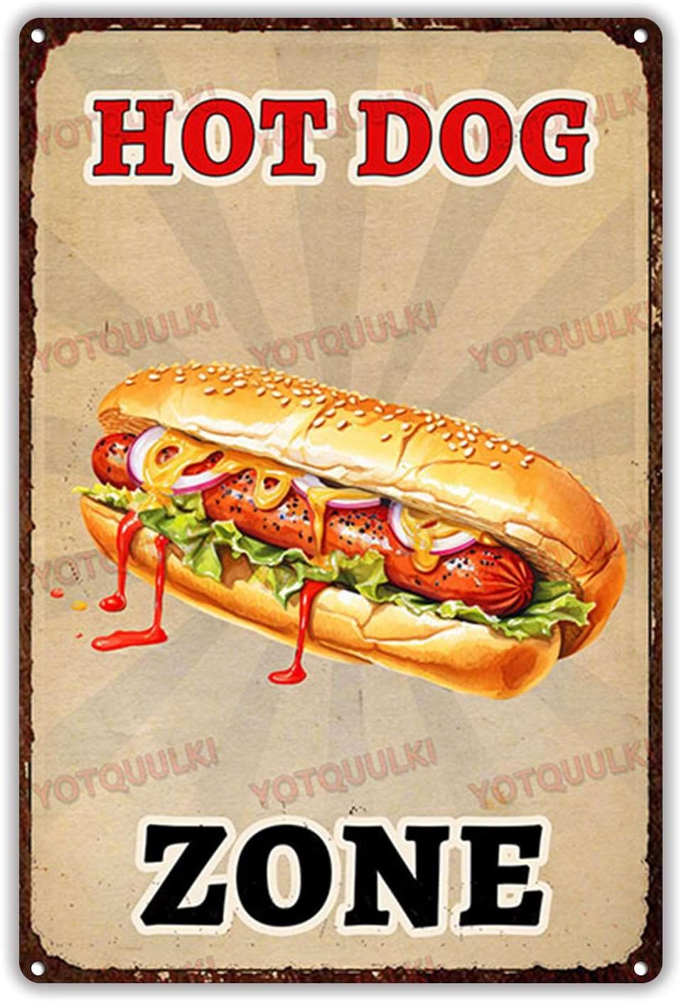 Hot Dog Zone Wall Art Canvas F - Farming Zone review and price