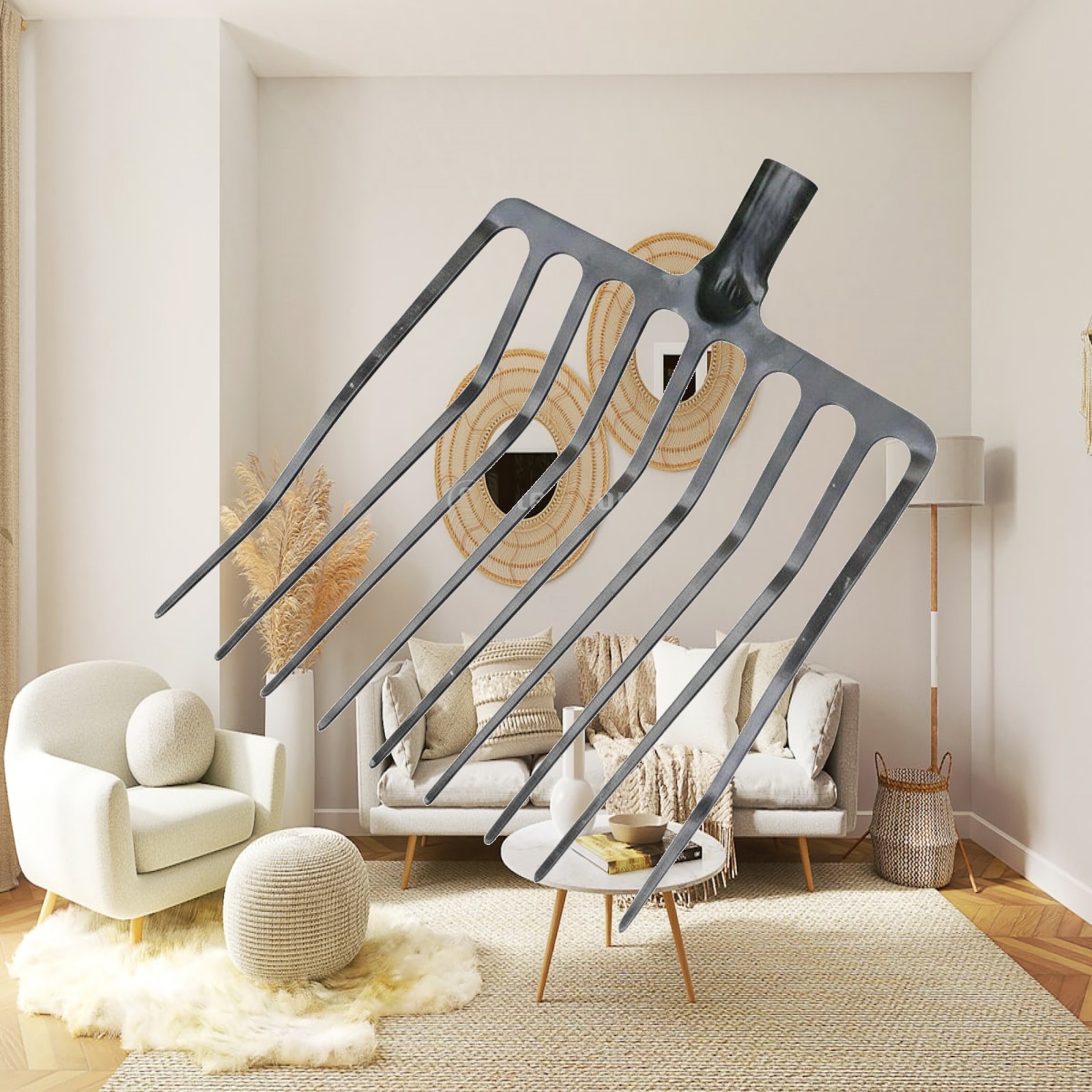 Single Piece Agricultural Fork - Farming Agriculture & Cooking review and price
