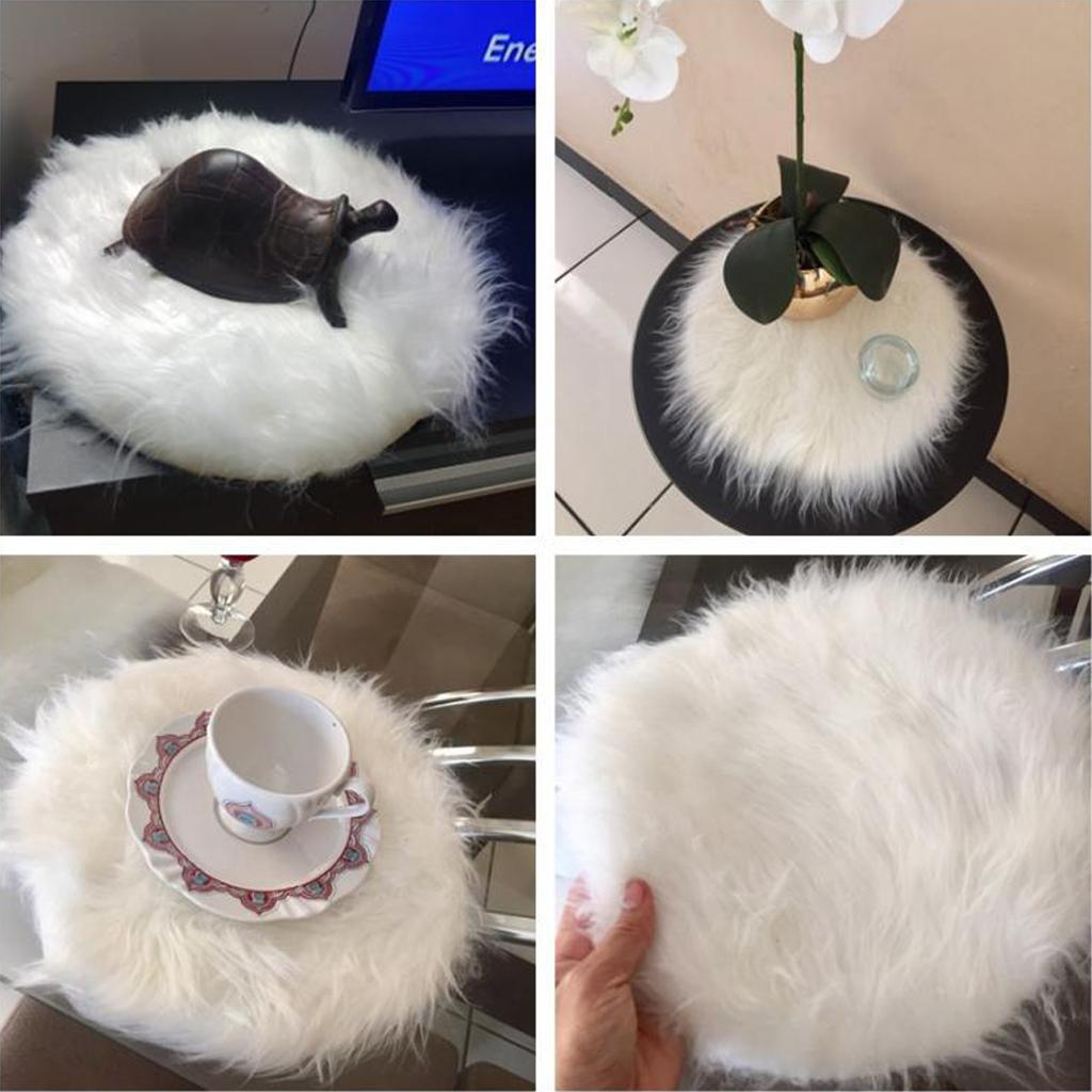 Luxury Faux Fur Sheepskin Rug, - Cow Mat Rubber review and price