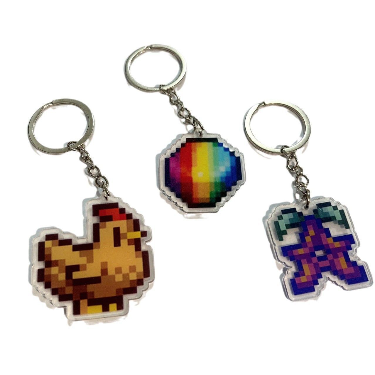 Cozy Farm Life Pixel Art Keych - Farming Japan review and price